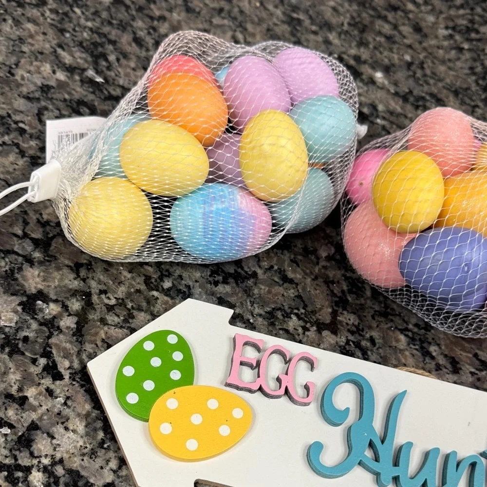 Ashland assorted Easter Egg Sets with Egg Hunt Sign NEW